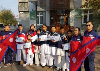 बेलारुषमा जित्यो नेपालले एक स्वर्ण सहित ९ पदक