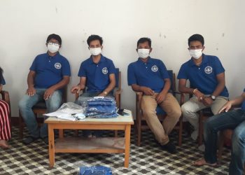 फोनिज रामेछापले दियो आफ्ना सदस्यहरुलाई प्रेस टिसर्ट र माक्स