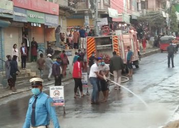 रासमको सरसफाई अभियानमा तिब्रता, नगरपालिकाको सहयोगमा मन्थली वजार सरसफाई पुनः सुरु