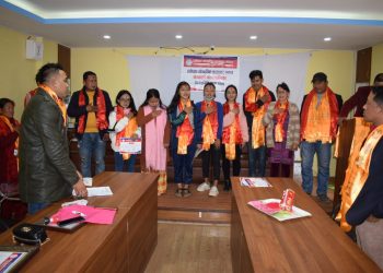 नगर स्तरीय सास्कृतिक कलाकार समाजमा  दुर्गा