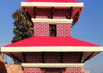 नीजि लगानीमा मन्दिर निर्माण