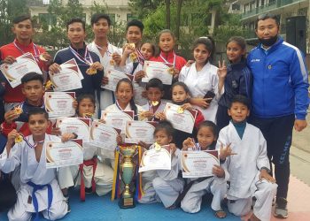बागमती प्रदेश स्तरीय कराँते प्रतियोगितामा रामेछाप जिल्ला प्रथम
