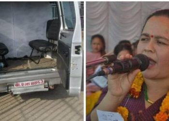 उप–प्रमुख चढ्ने गाडीलाई बिरामी बोक्ने बनाइयो