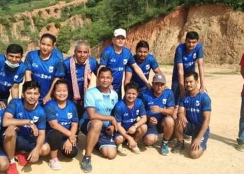 मैत्रिपुर्ण फुटबलमा  मन्थली युवा संजाल प्रथम