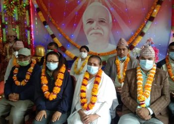 ओम शान्तिमा शुभकामना आदान प्रदान र देउसी भैलो