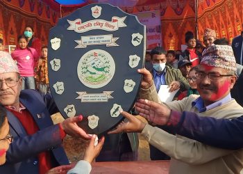 राष्ट्रपति रनिङ शिल्ड मा वि मन्थलीले उचाल्यो