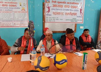 सुनापति गाँउपालिकामा अध्यक्ष कप प्रतियोगिता हुने