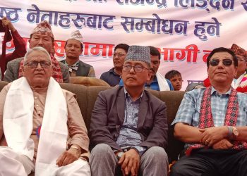 ठूला राजनितिक दलहरुले देश वर्बाद बनाए ः लिङ्देन