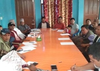 मन्थली नगरमा सत्ता गठबन्धनको चुनाब परिचालन समिति गठन