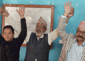 कान्छारामलाई स्वतन्त्र उम्मेद्वार राउतको समर्थन