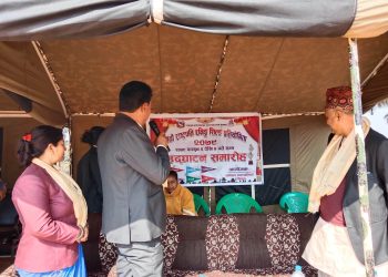 शुक्रबारबाट शुरु भएको रामेछाप नगर राष्ट्रपति रनिङ शिल्डमा १३ बिद्यालय सहभागि