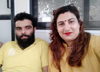 अधिकारी दम्पतिलाई  पुत्र शोक