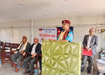 भूपु प्रहरी संगठन रामेछापको अध्यक्षमा खत्री