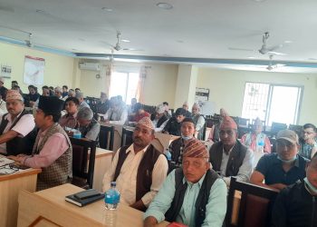 मन्थली नगरले राख्यो योजना तर्जुमाका लागि सरोकारवालाको बैठक