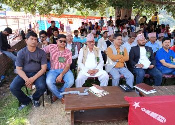 ‘ अनेरास्ववियुुले  विद्यालय, विश्वविद्यालय बन्द पनि बन्द गर्दैन र , टायर पनि बाल्दैन ः उपाध्यक्ष गिरी 