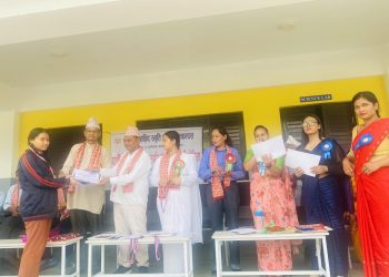 मन्थली क्याम्पसका विद्यार्थीहरुद्वारा पाँचौ प्रोजेक्ट मिट कार्यक्रम