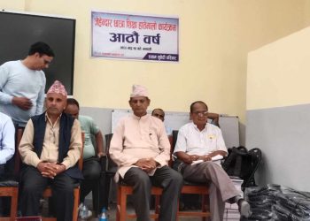 श्याम सुबेदीद्वारा विपन्न र जेहनदार छोरीलाई ७ लाखको छात्रवृत्ति 