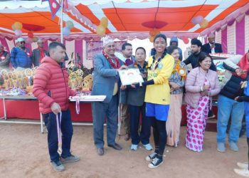राष्ट्रपति रनिङ शिल्डको उपाधि गौरी शङ्कर मावि रामेछापलाई