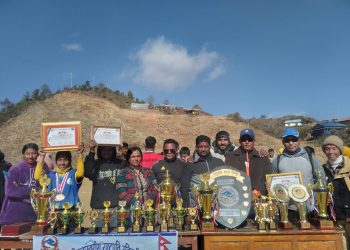 राष्ट्रपति रनिङ शिल्डको उपाधि मन्थली नगरपालिकालाई