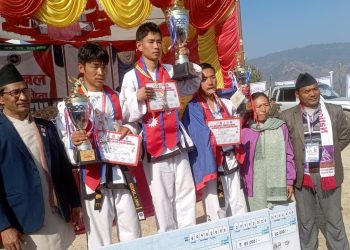 आठौं राष्ट्रिय प्रोफेशनल तेक्वान्दो आइ.टि.एफ.प्रतियोगिताको उपाधि वागमती प्रदेश र नेपाल प्रहरीलाई