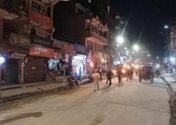 राप्रपाको मन्थलीमा राँके जुलुस