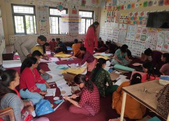 शैक्षिक गुणस्तरमा थप सुधारको प्रयास गर्दै नागकन्या र मन्थली माविका शिक्षकहरु