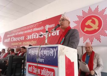 कांग्रेस  एमालेको सरकार बन्नु हुँदैन  ः विष्णु पौडेल 