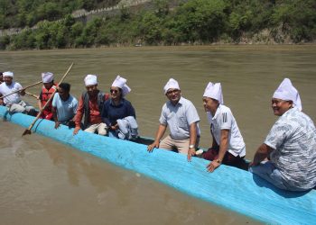 रामेछापमा सम्पन्न तेस्रो डुंगा (लाउ) दौड प्रतियोगितामको दुबै बिधामा सुनसरी प्रथम