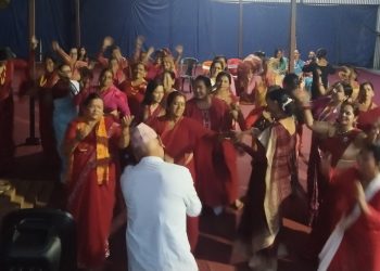 पतंन्जली योग समिति रामेछापको तिज विशेष कार्यक्रम