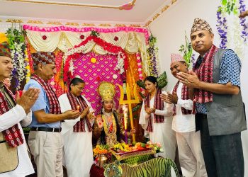 ब्रम्हाकुमारी राजयोगमा शुभकामना आदान प्रदान