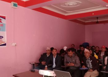  रामेछाप जनस्वास्थ्य कार्यालय द्वारा,पत्रकारहरू सँग  अन्तरक्रिया