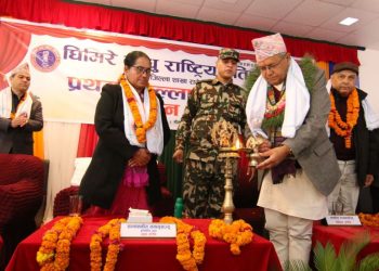 रामेछाप जिल्लावासीको चाहानाका लागि  दृढतापूर्वक लाग्नेछु–सभामुख घिमिरे