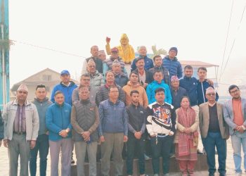  रामेछाप काँग्रेसका सचिव  दीपक खड्काद्वारा जिल्ला सभापतिमा लड्ने घोषणा