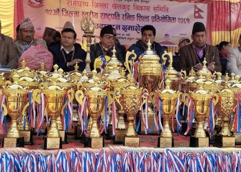 मन्थलीमा १२ औं राष्ट्रपति रनिङ शिल्ड प्रतियोगिता सुरु