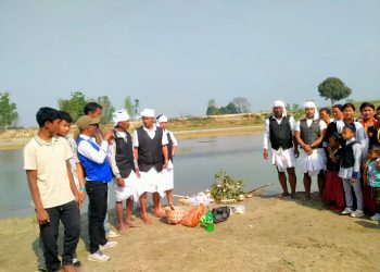 कञ्चनपुरको माझी वस्तीमा पहिलो पटक लदी पुजा