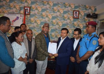 पत्रकार महासंघ रामेछापले बुझायो प्रशासनलाई ज्ञापन पत्र