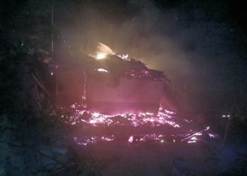 सैपुकाे तिलाैरीमा अागलागी हुँदा एक घर जलेर नष्ट, घरधनि गम्भिर घाइते