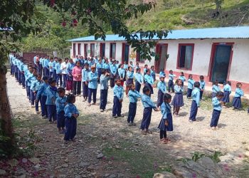 विजुलीकोटको भृङ्गृेश्वर माविमा चौमासिक विति सक्दा पनि विज्ञान विषयको पढाई नहुँदा विद्यार्थी समस्यामा