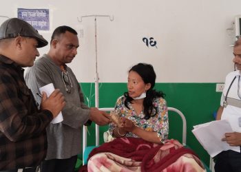 घरेलु हिसा पिडित शर्मिला लाई इन्सेककाे सहयाेग