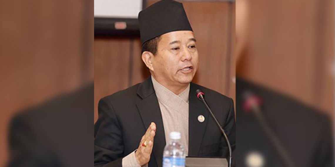 रामेछाप काँग्रेस सभापति कान्छाराम निल्म्बनमा