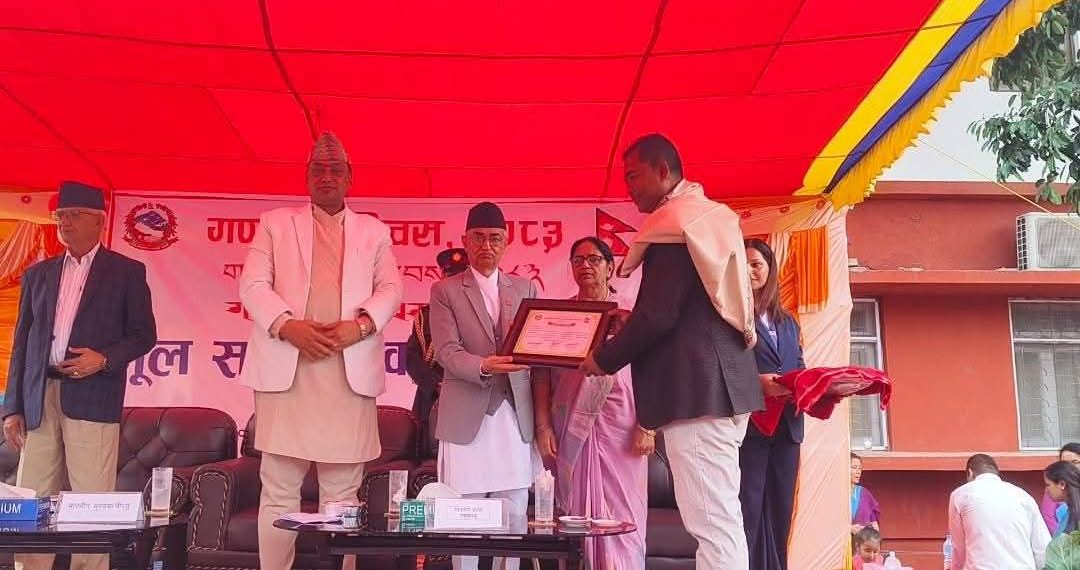 युवराज श्रेष्ठ सहित चार जना पत्रकार सम्मानित