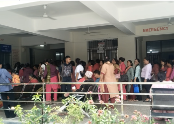 एक दिने निःशुल्क स्वास्थ्य शिबिरमा एक हजार पचपन्न जना लाभान्वित