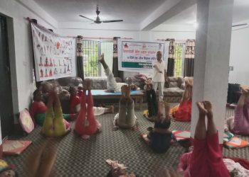 चिसापनिमा योग साधना केन्द्र सँचालन पछि स्थानियहरु उत्साहित