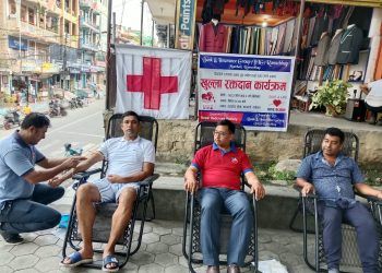 विआईजीकाे रक्तदान