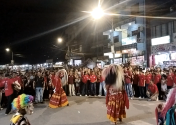 मन्थलीमा लाखे नाँचसुरू